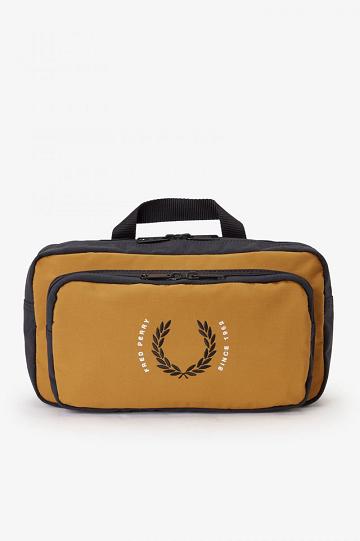 Fred Perry Contrast Ripstop Crossbody Naisten Laukut Mustat | FI 1240BEXC
